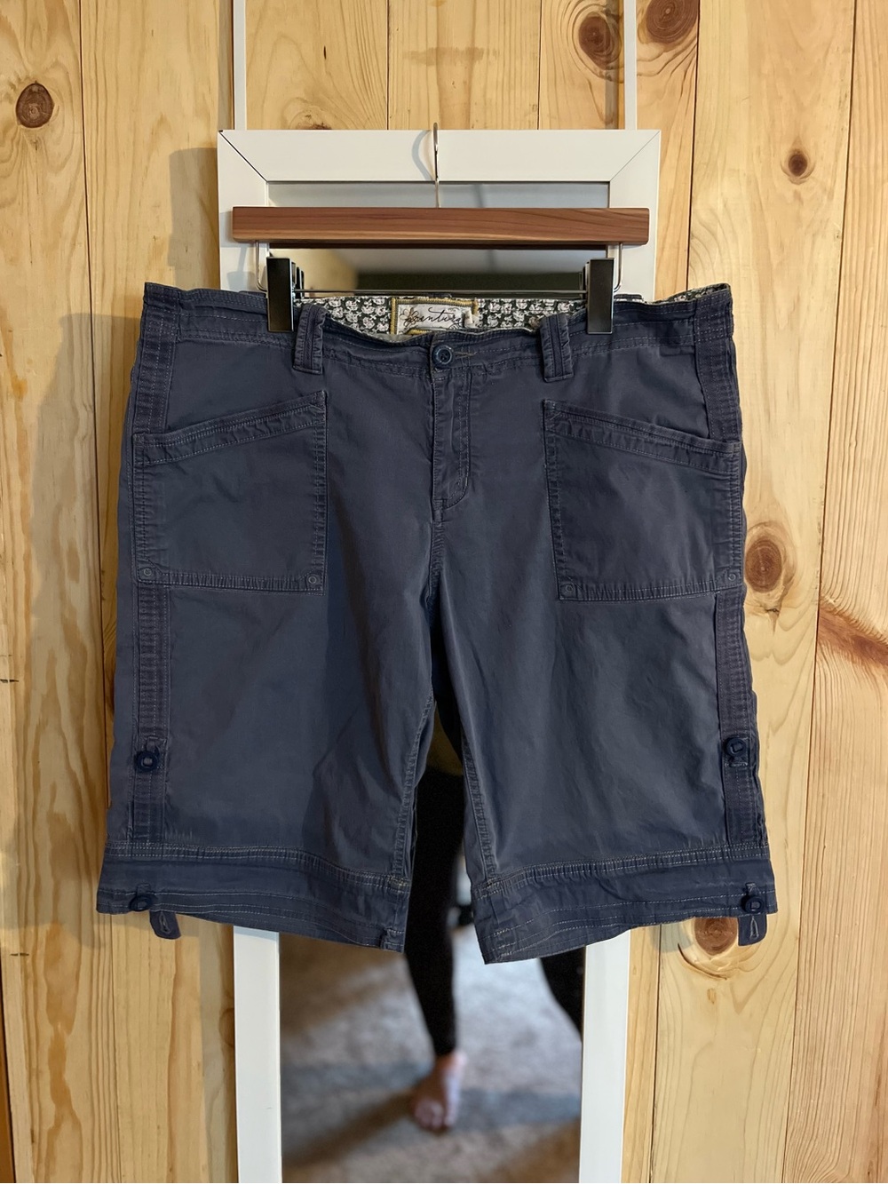 Aventura Organic Cotton Bermuda Shorts W/ Roll Tabs